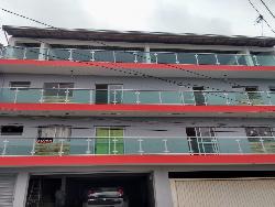 Fachada atualizada dos apartamentos